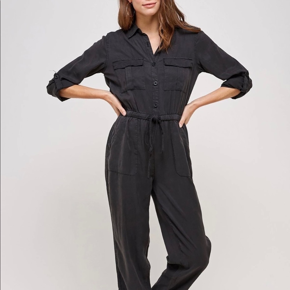 Thread and Supply charcoal grey jumper-S